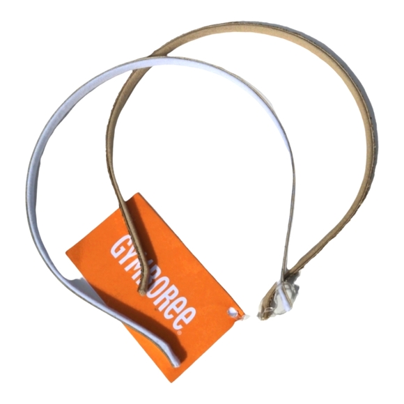 Gymboree Girls One Size Gold/Iridescent Headbands (2) - Picture 1 of 5